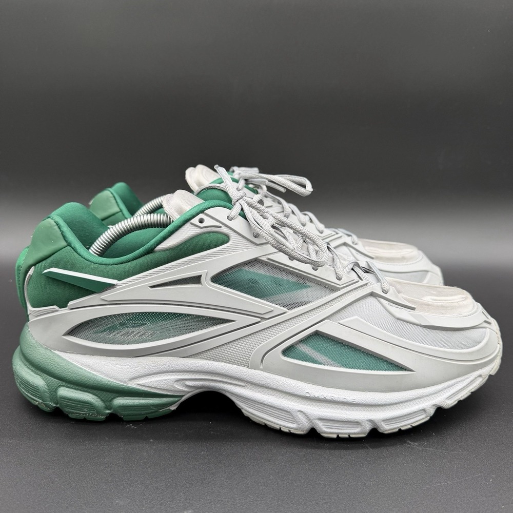 Size 12 - Reebok Premier Road‎ Modern Pure Grey Dark Green RARE GX4659